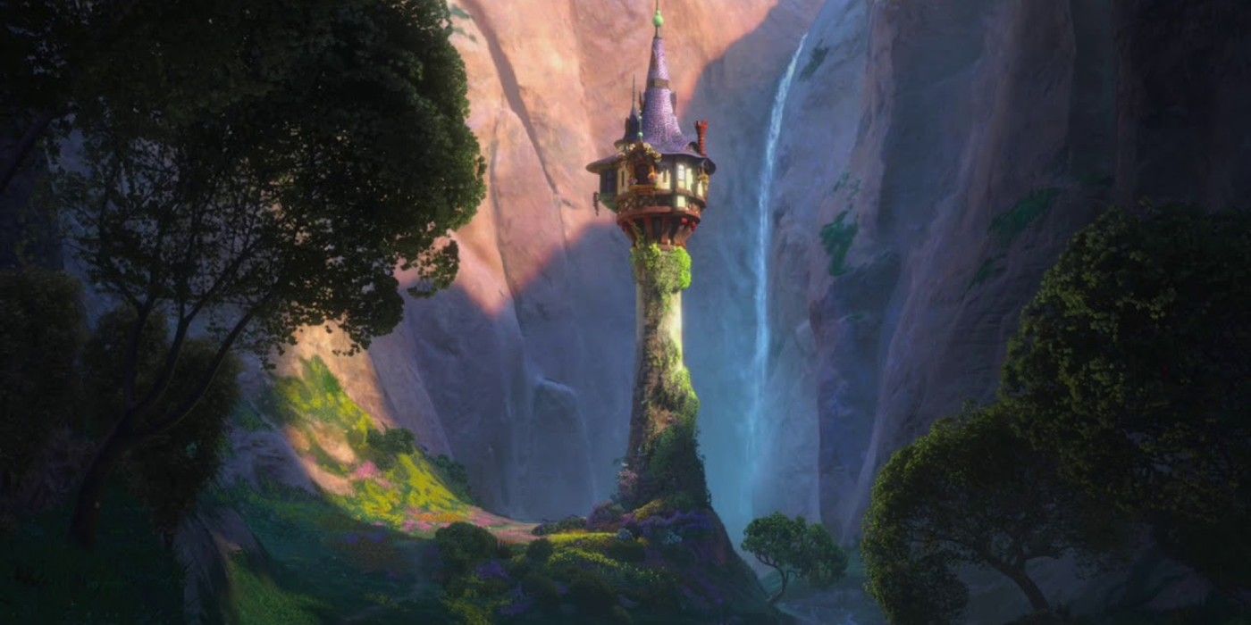 Rapunzel&rsquo;s Tower in Tangled