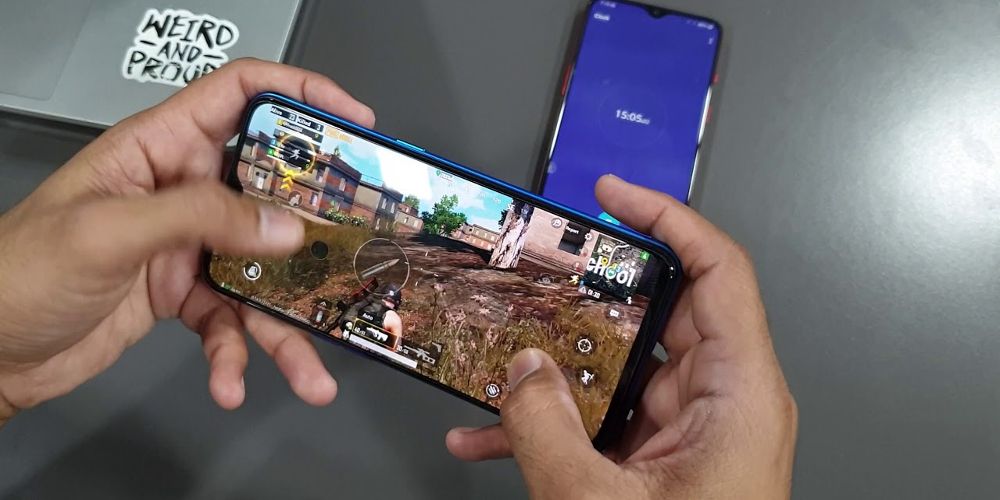 Preview game played on the Realme XT phone