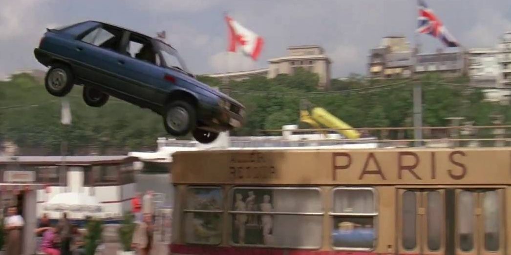 Paris chase scene in A View To Kill