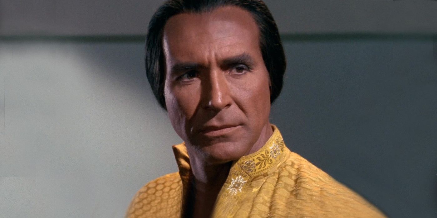 Khan looks on from Star Trek