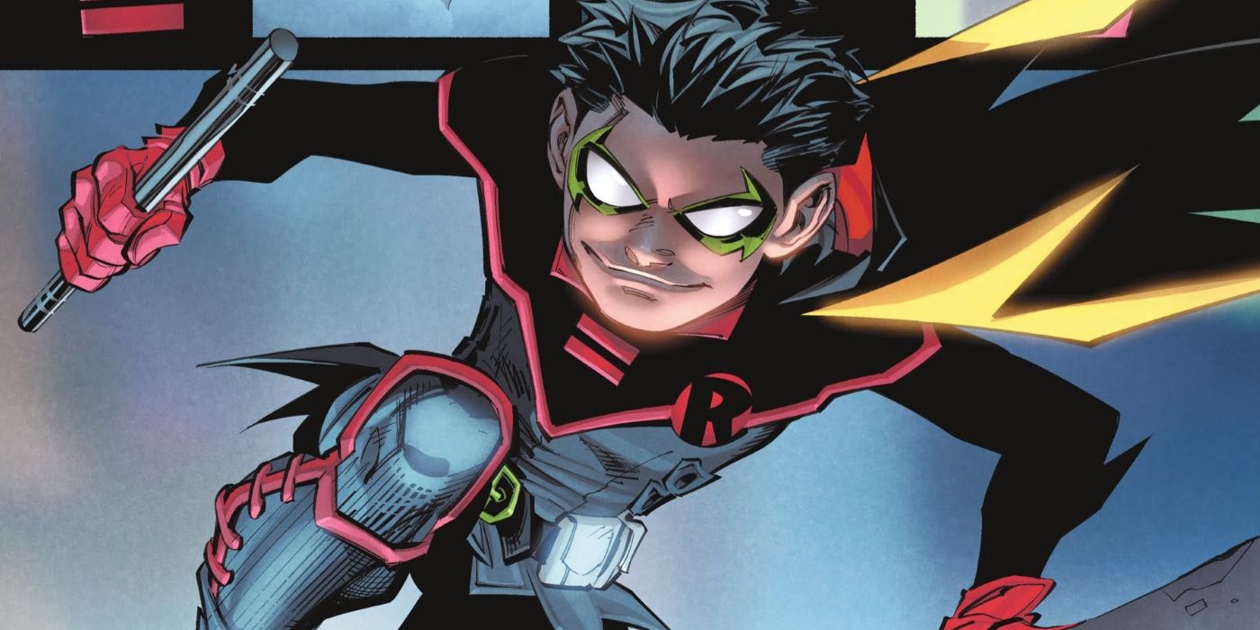 Robin Damian Wayne Gray Assassin Costume