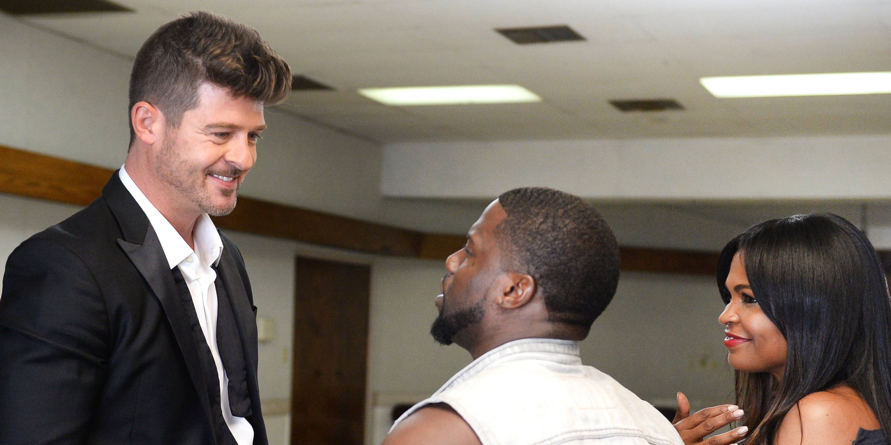 Robin Thicke warns Kevin to stay away from his wife in Real Husbands Of Hollywood