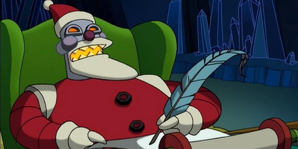 Robot Santa deems everyone naughty on his list