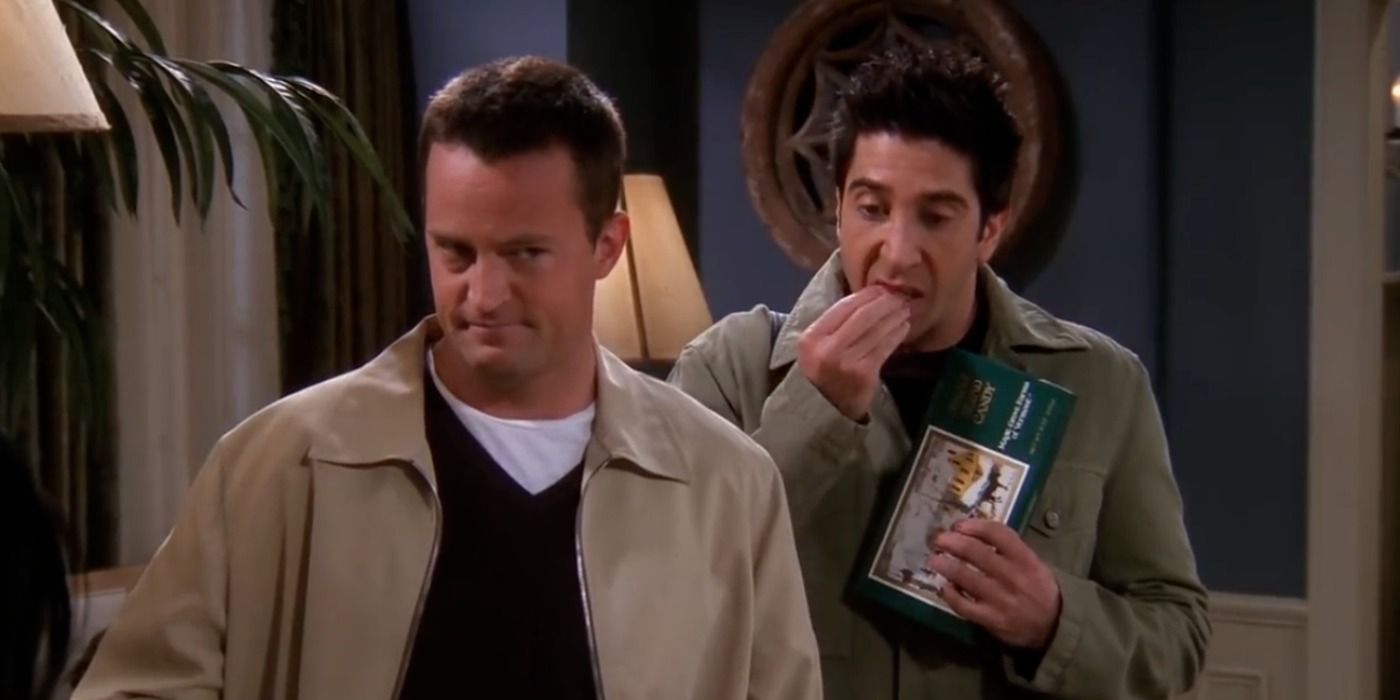 Ross and Chandler go to Vermont on Friends