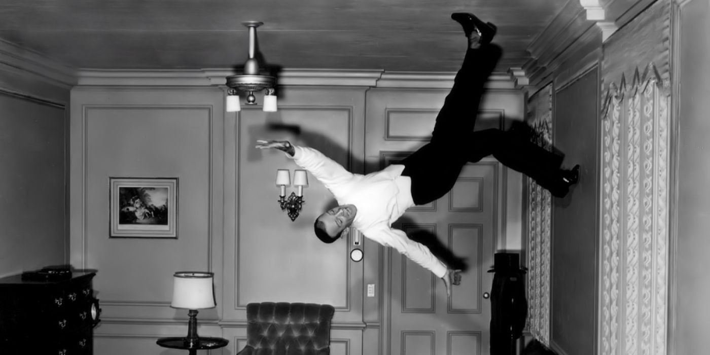 Fred Astaire walking on the ceiling in Royal Wedding.