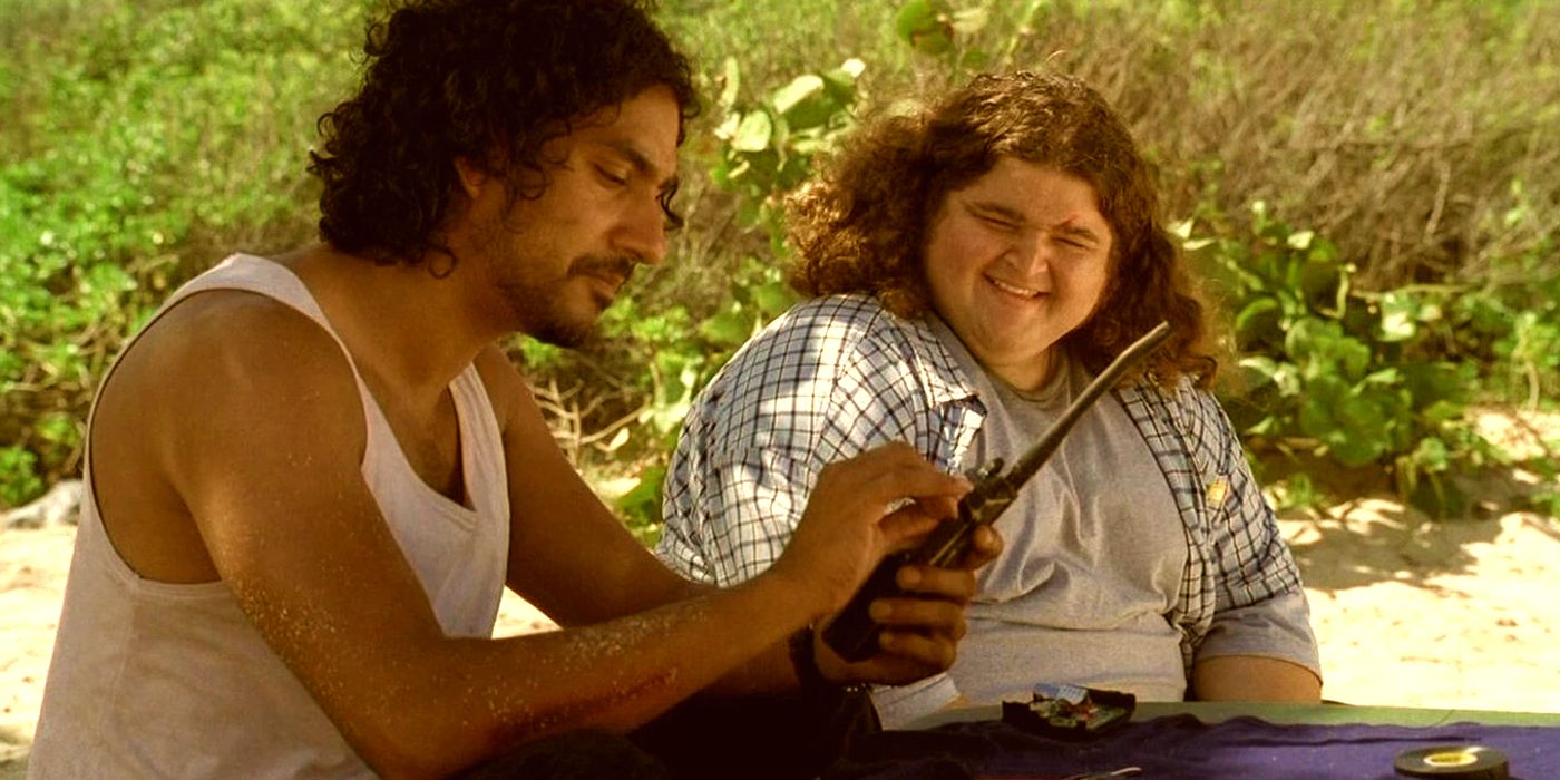 Sayid and Hurley in Lost