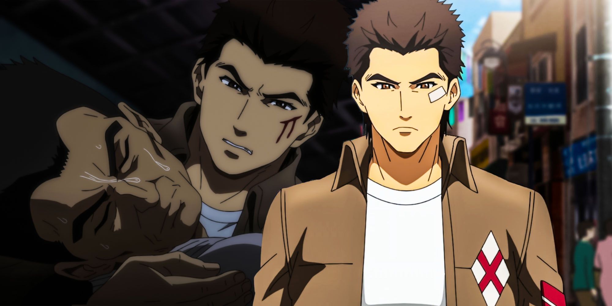 Shenmue anime reveals and changes origin of Ryos face injury