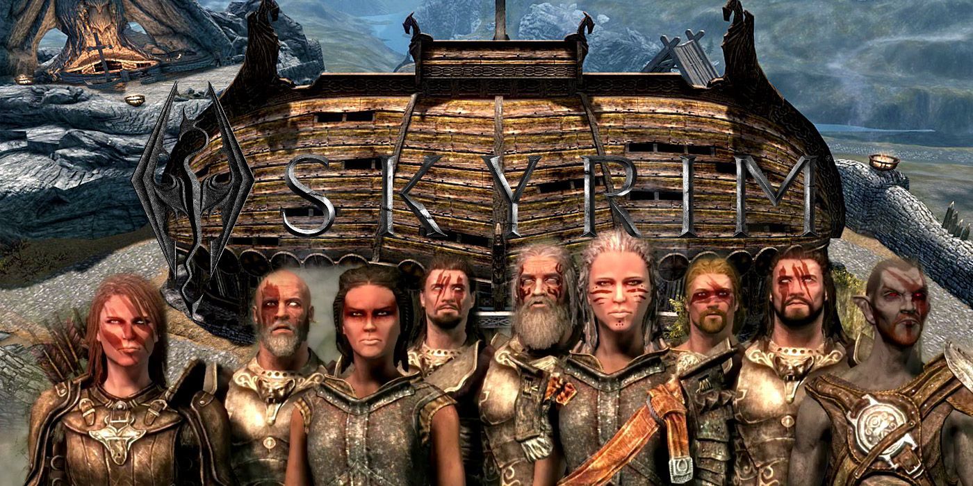 Skyrim all members of the companions and title