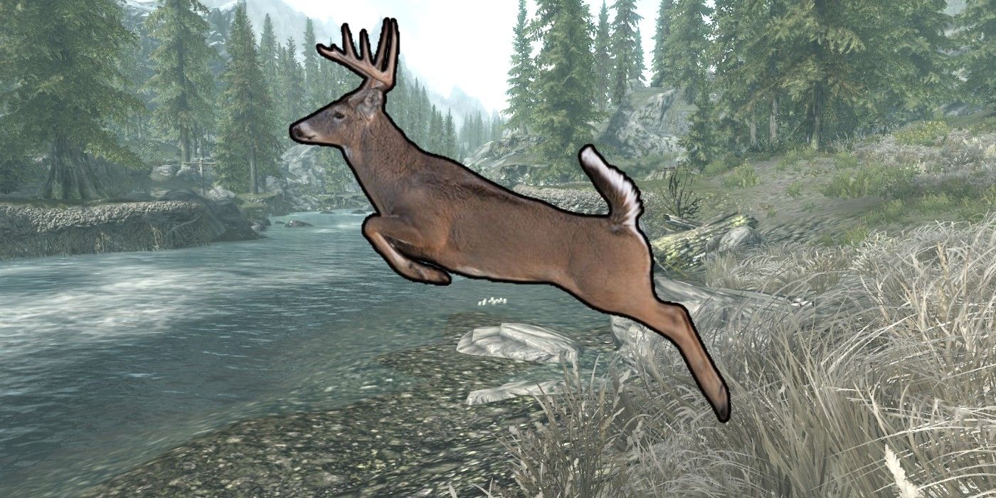 Skyrim Deer