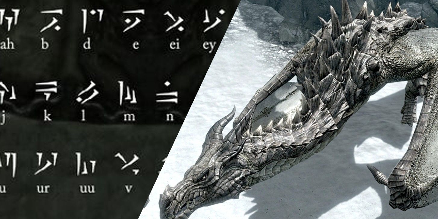 Skyrim Dragon Language Translated