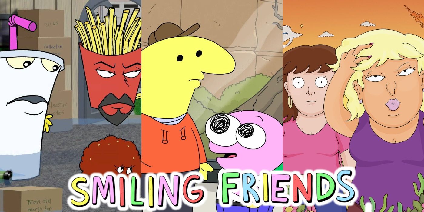 Smiling Friends  Animação da Adult Swim com humor ácido e