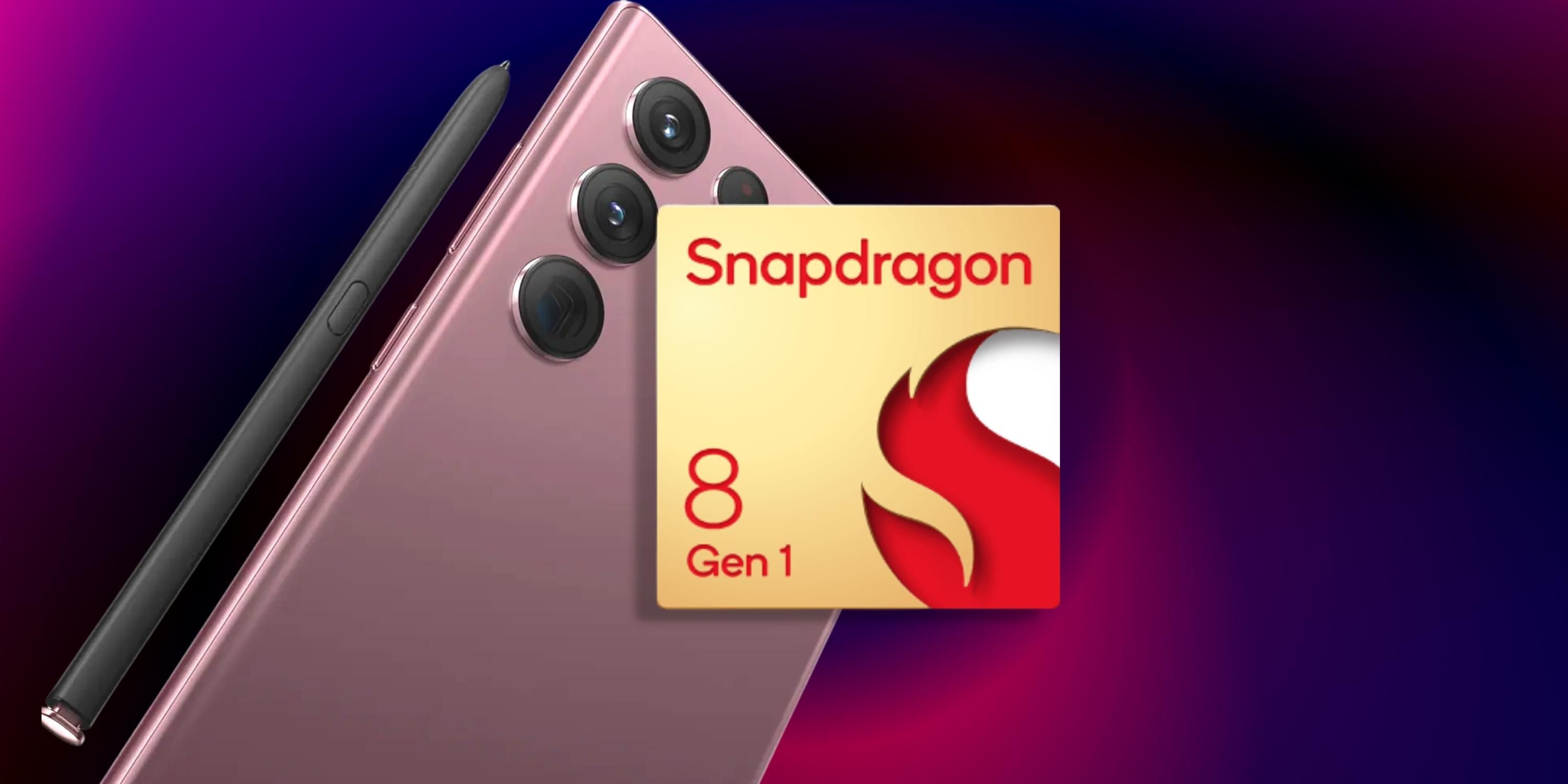 Snapdragon 8 Gen 1 with Samsung Galaxy S22 Ultra