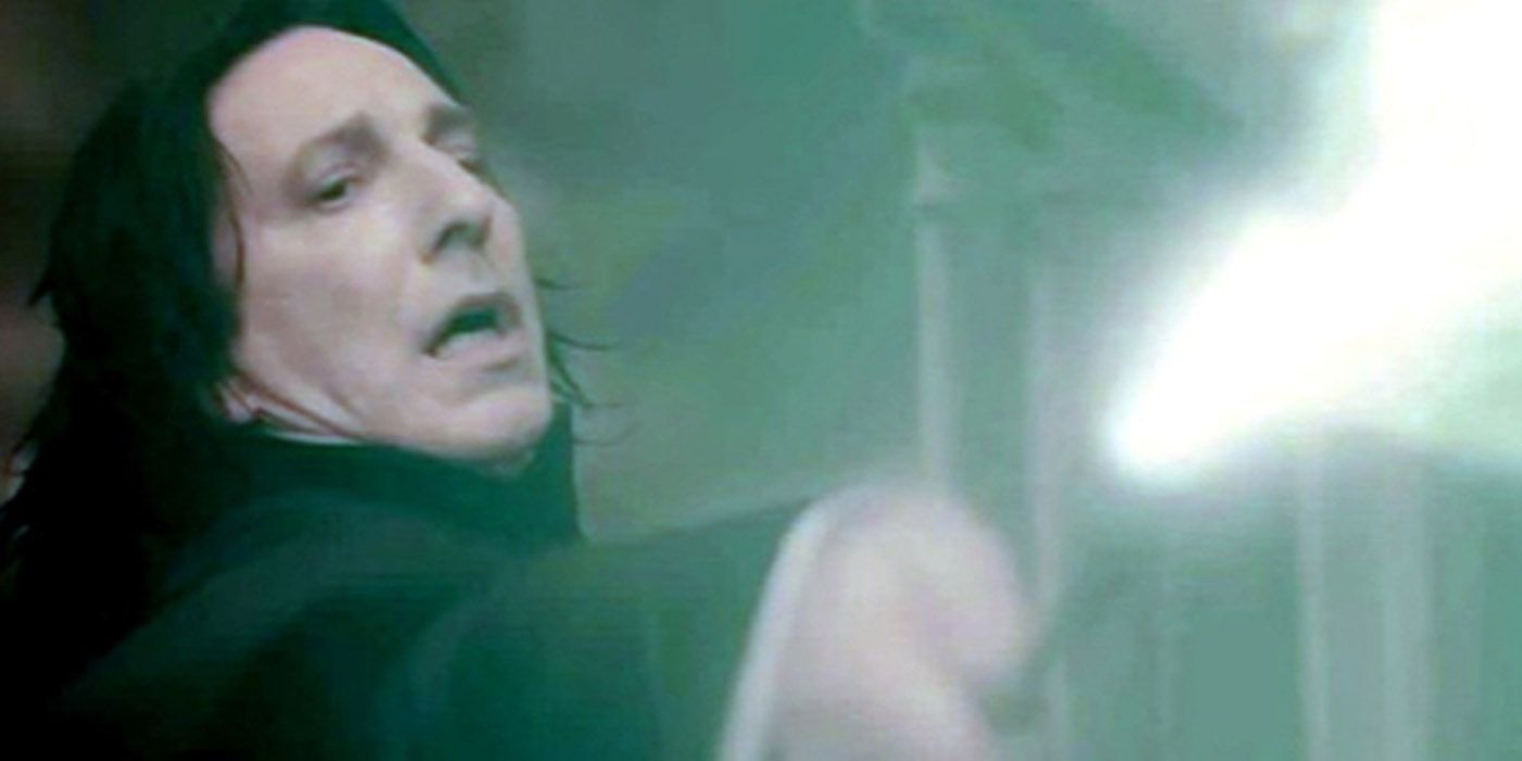 Snape kills Dumbledore in Harry Potter.