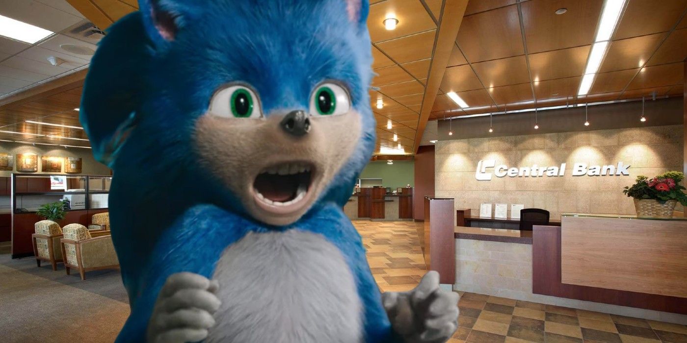 Sonic The Hedgehog Mask Used In Attempted Bank Robbery