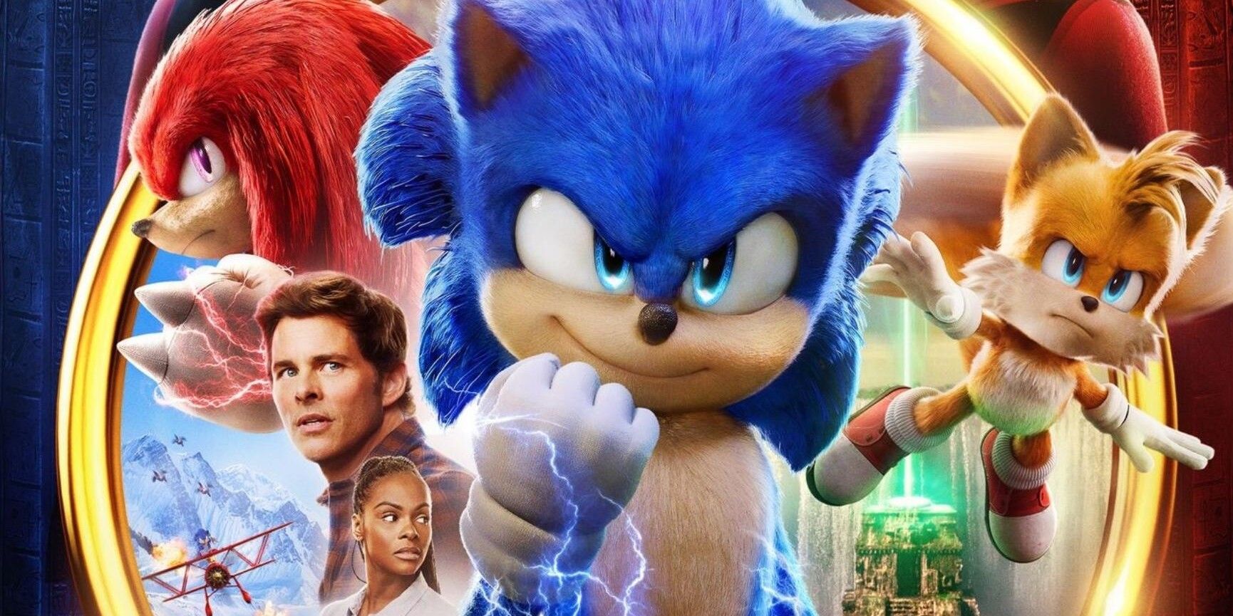 Sonic the Hedgehog 2 poster cast