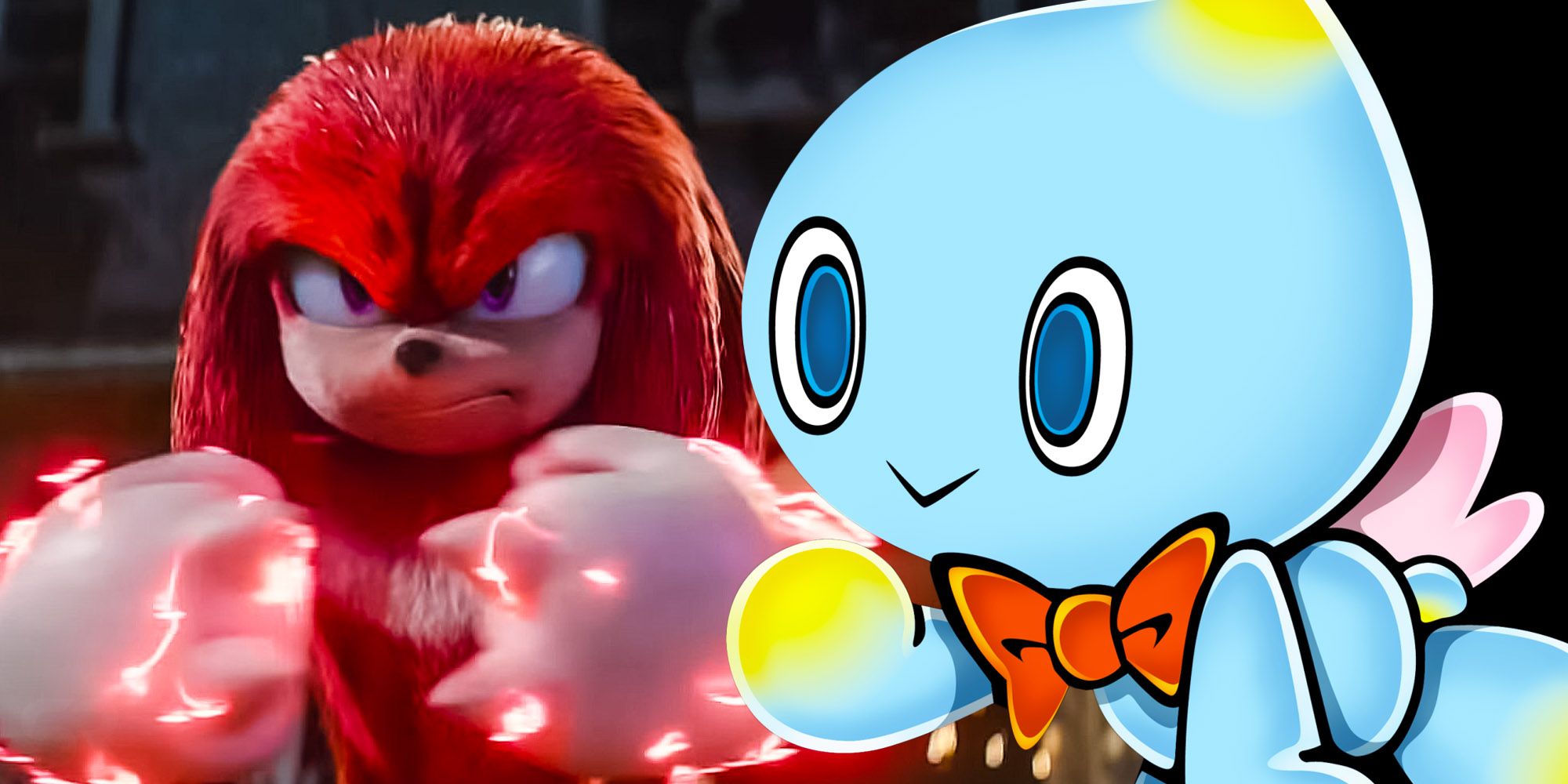 Sonic the hedgehog 2 knuckles sets up the Chaos introduction