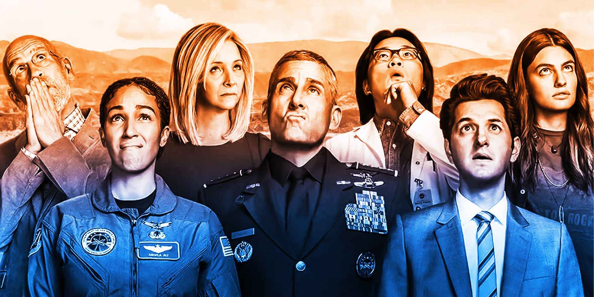 Space force season 2 cast character and cameo guide