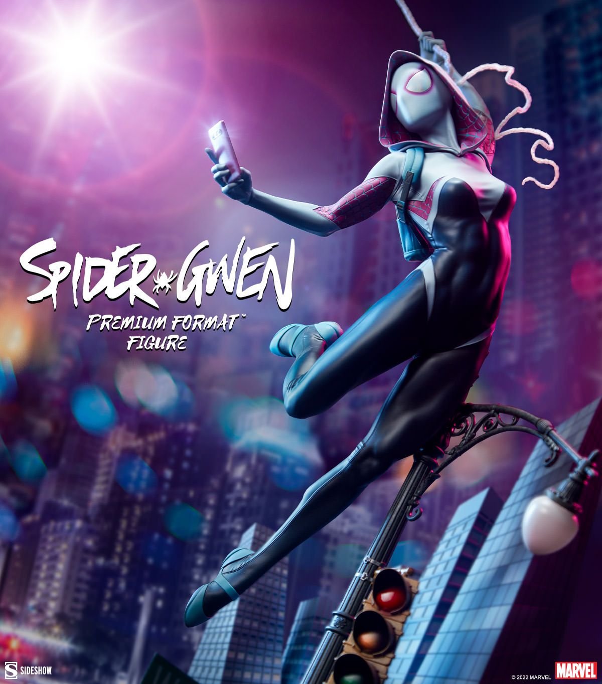Sideshow’s Spider-Gwen Premium Format Figure Revealed [EXCLUSIVE]