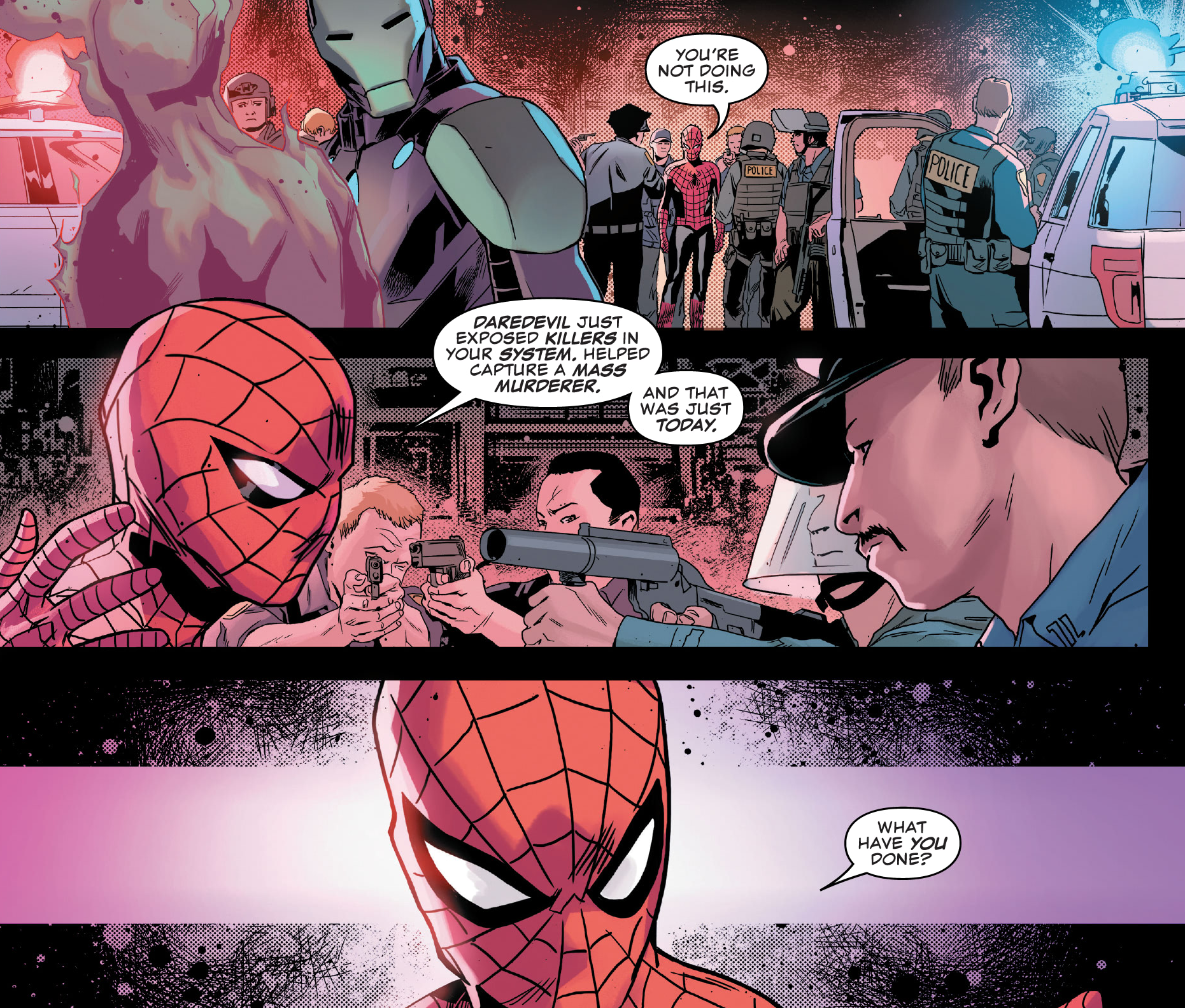Why the New Spider-Man Hates Cops (When Peter Parker Loves Them)