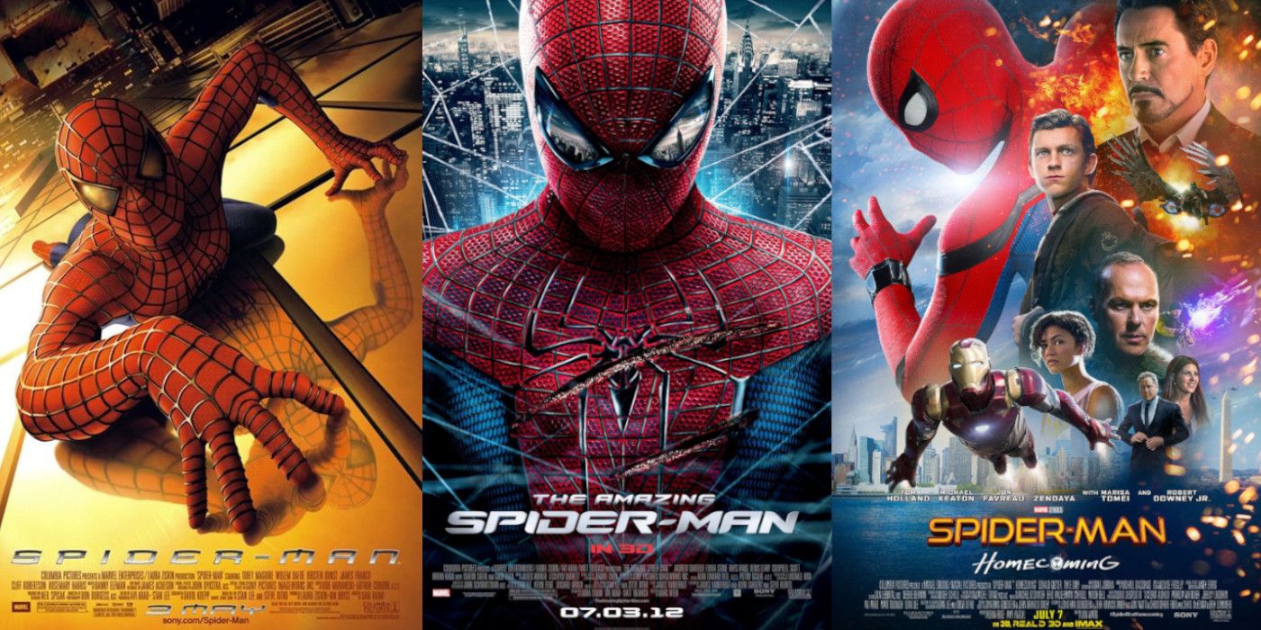 Featured image for Live Action SPider-Man films ranked on Letterboxd