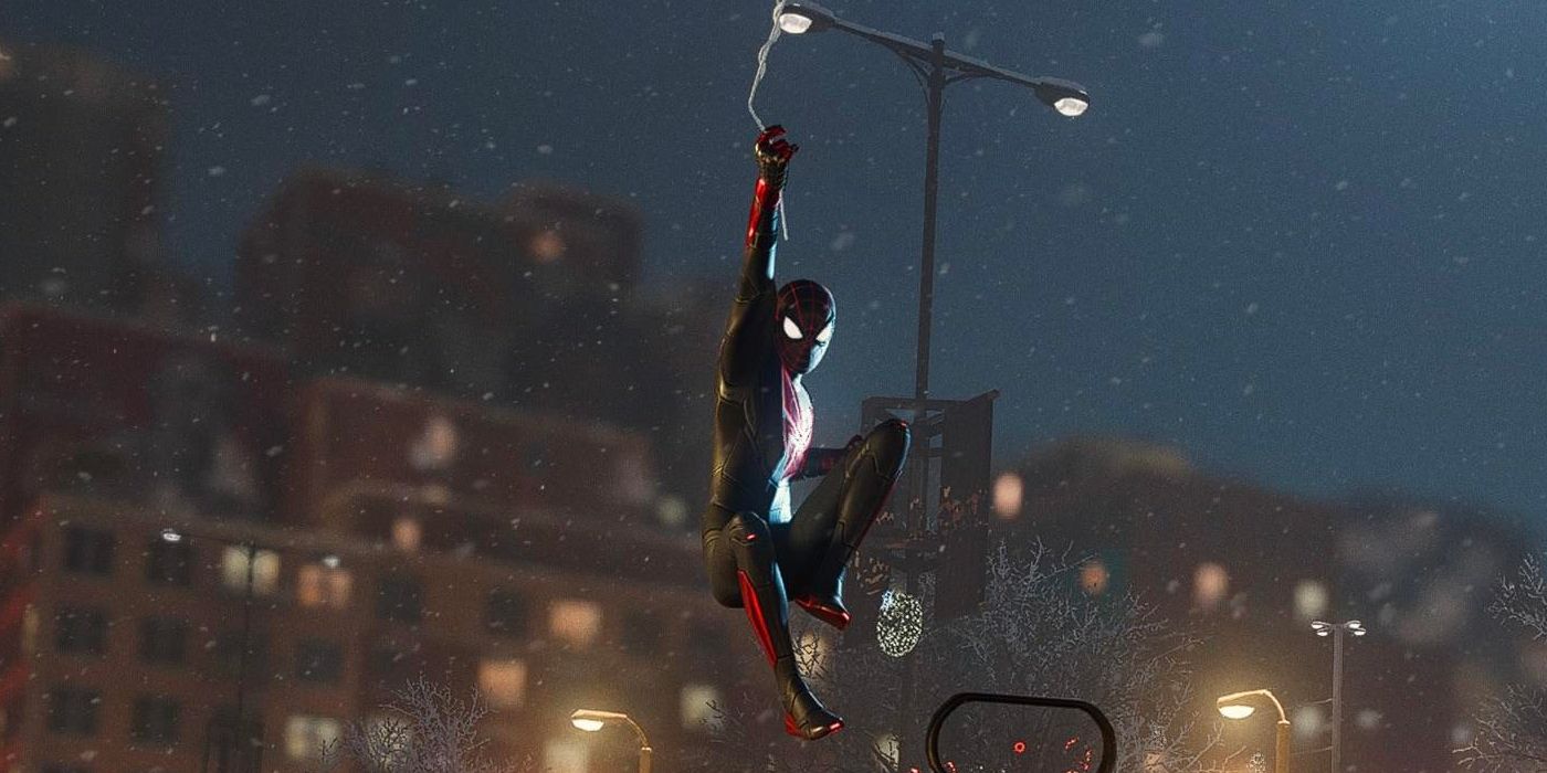 Spider-Man: Miles Morales Photo Gives Enemy An FPS View