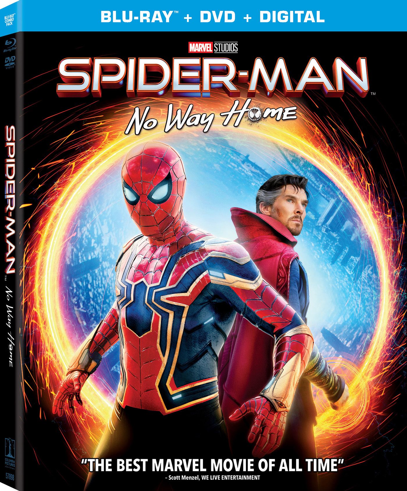Spider-Man No Way Home Blu-ray