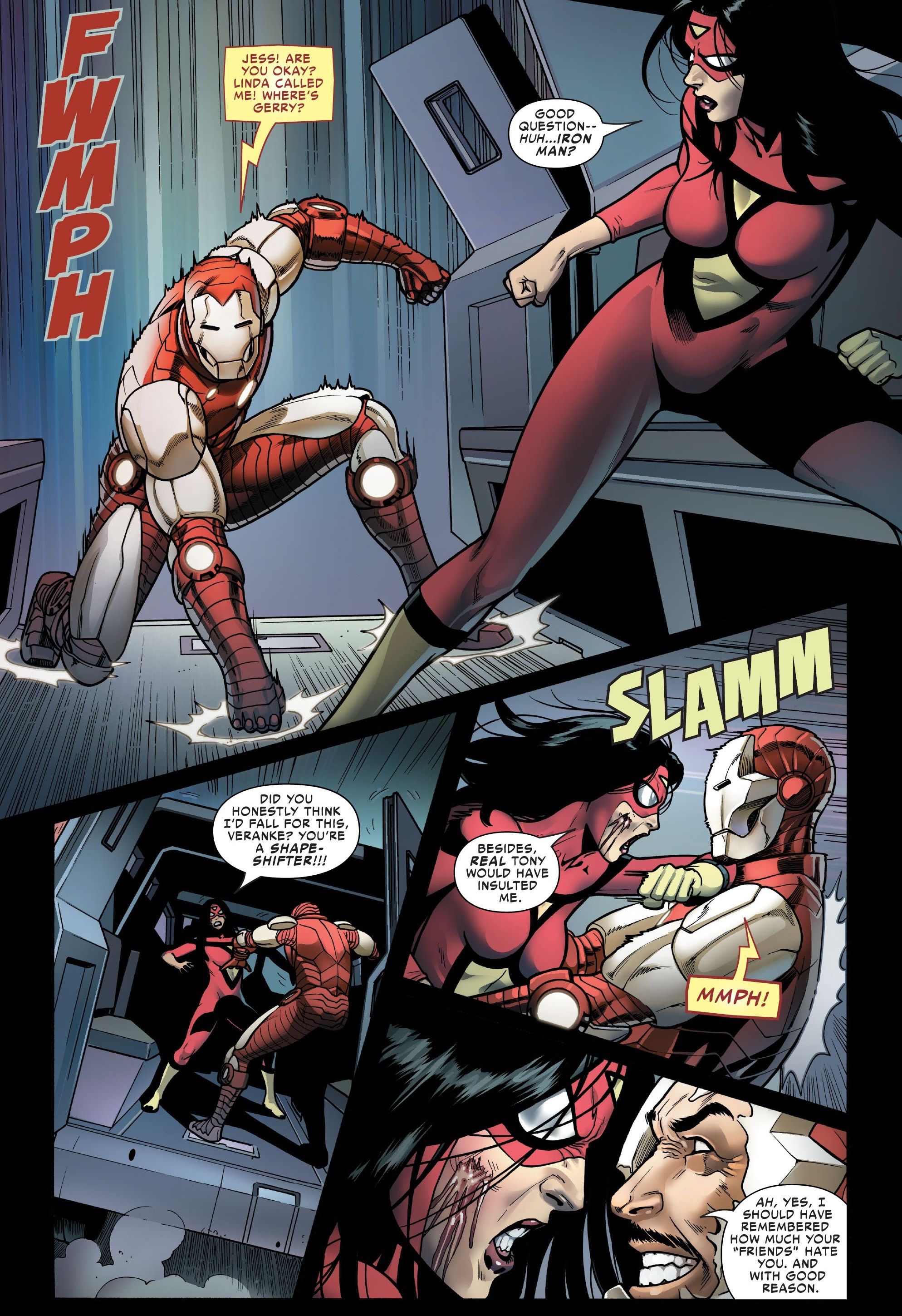Spider-Woman-19-Skrull-Secret-Invasion-Veranke-Iron-Man