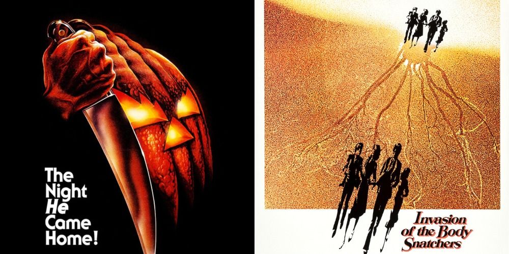 Halloween and Invasion of the Body Snatchers posters