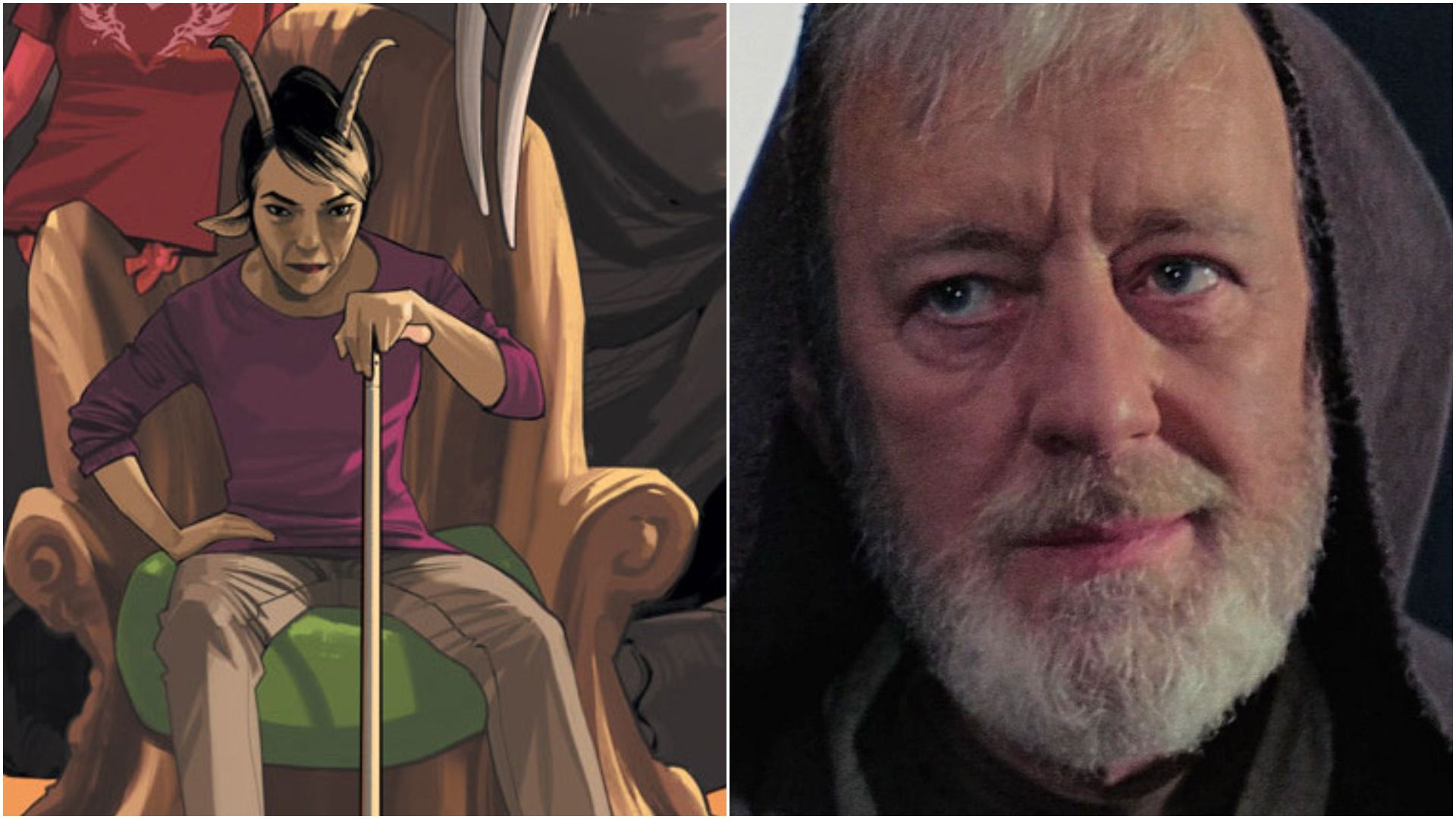 Split Image of Obi-Wan and Klara