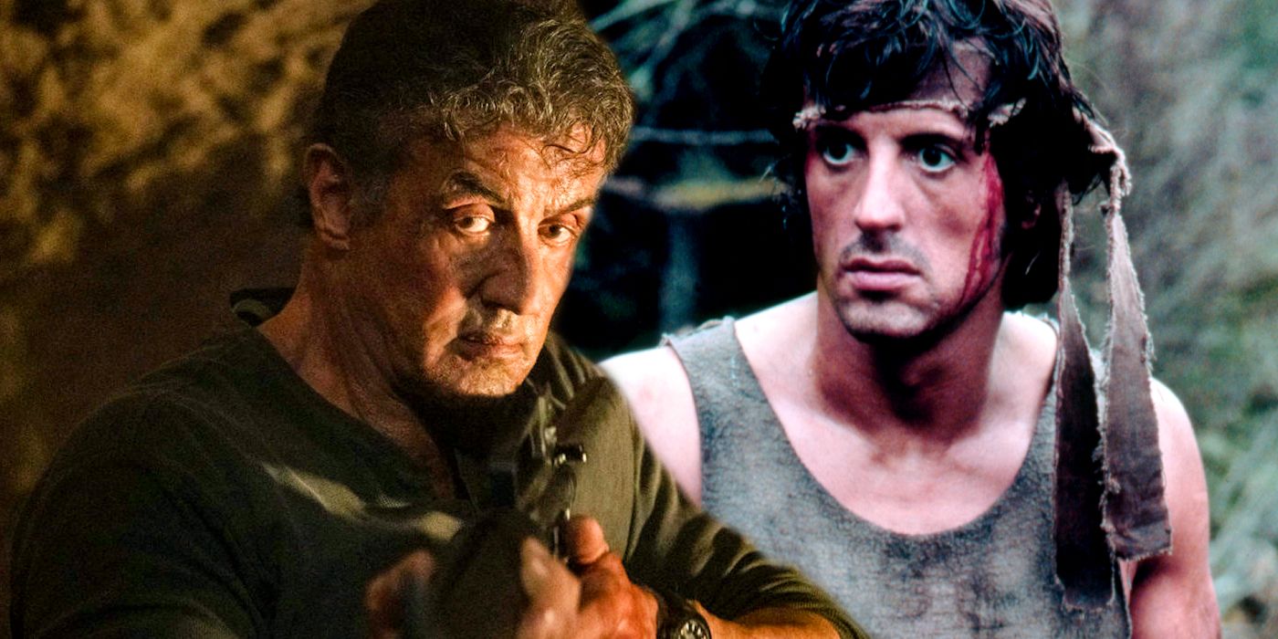 Stallone Rambo Original Ending