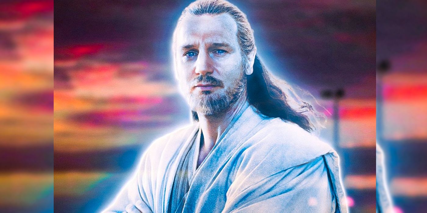 Star Wars Obi-Wan Kenobi Qui-Gon Jinn Fan Poster