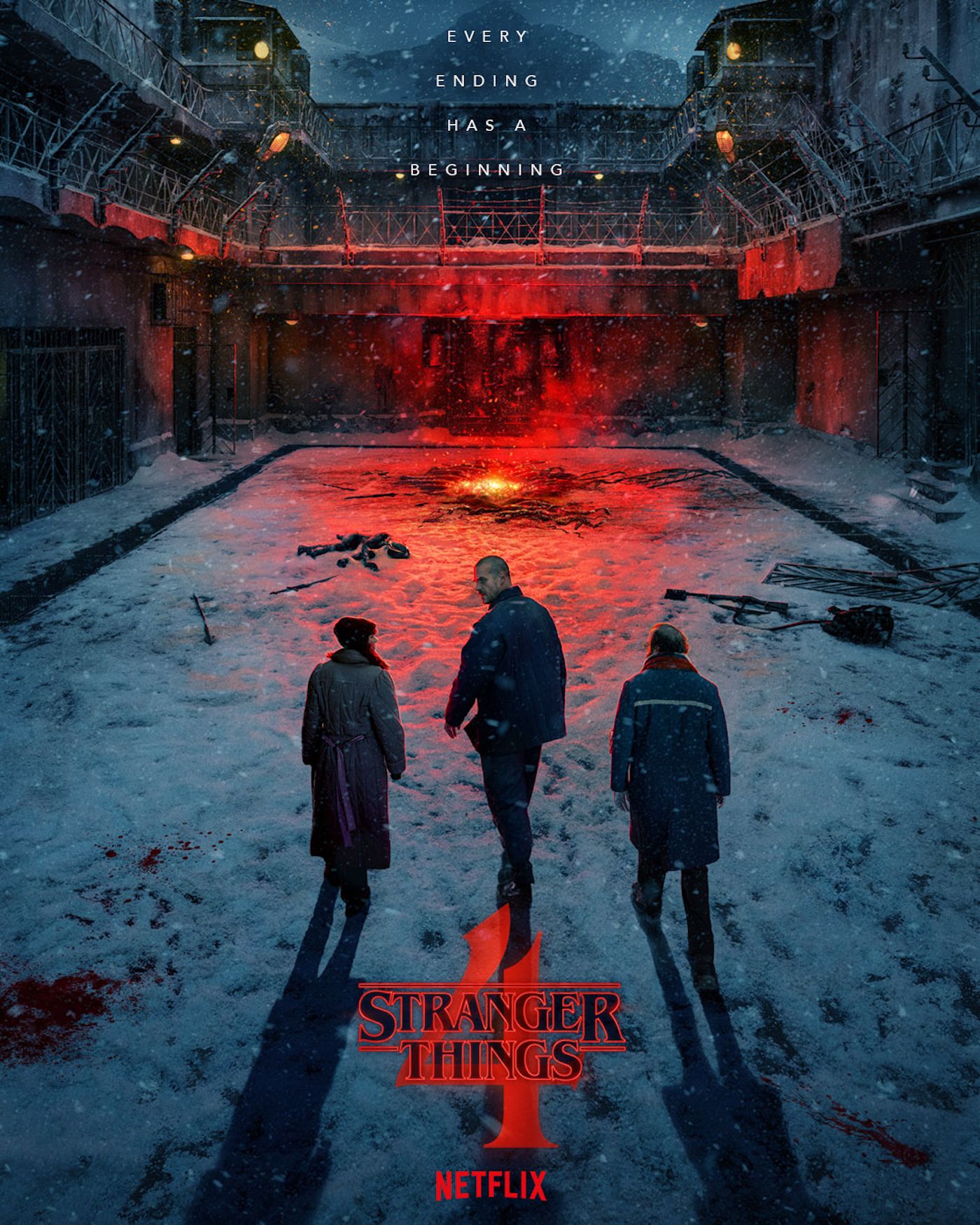 Stranger Things 4 Poster Russia