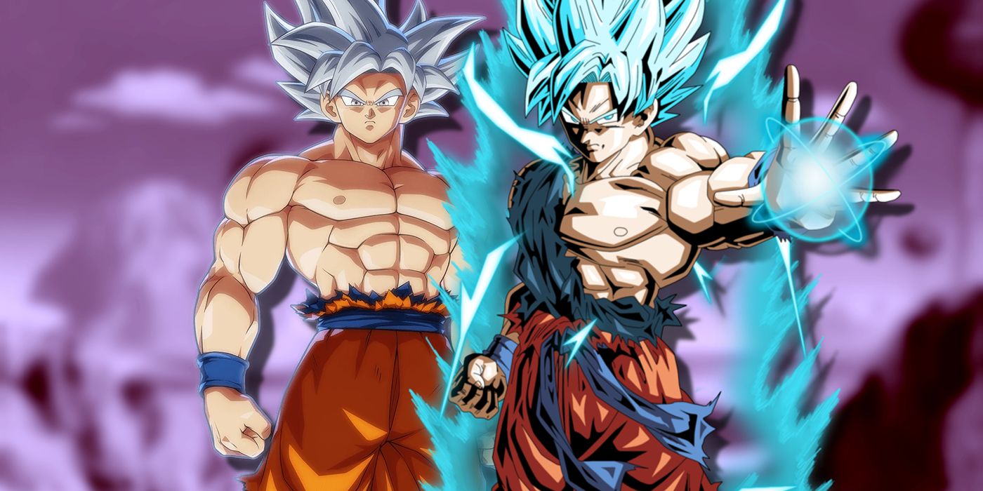 Goku Universe God Blue VS Goku Ultra Instinct! 