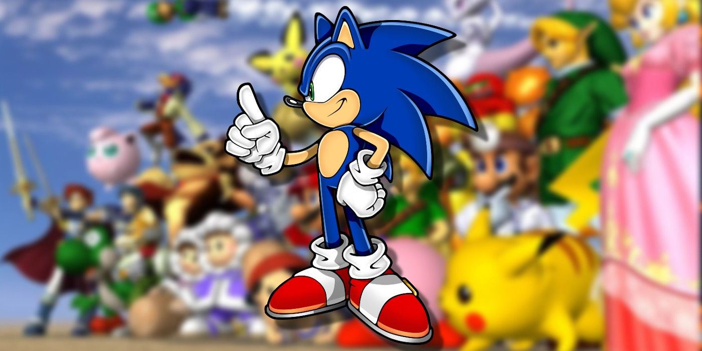 SEGASonic The Hedgehog In Smash 64 [Super Smash Bros. (64)] [Mods]