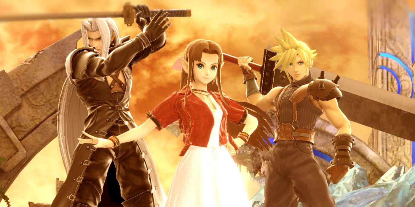 Super Smash Bros Ultimate Mod Adds Final Fantasy Vii Remakes Aerith