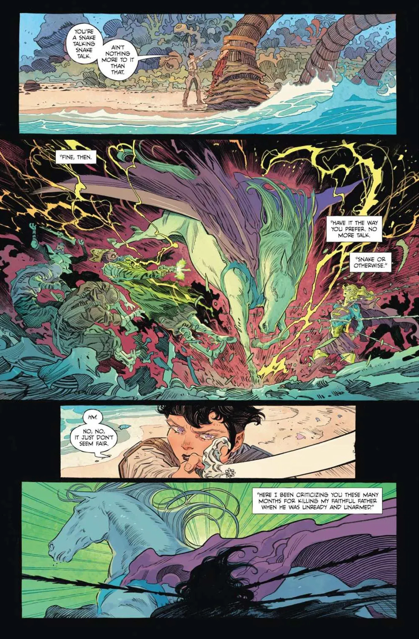 Supergirl woman of tomorrow comic preview 8 page 2