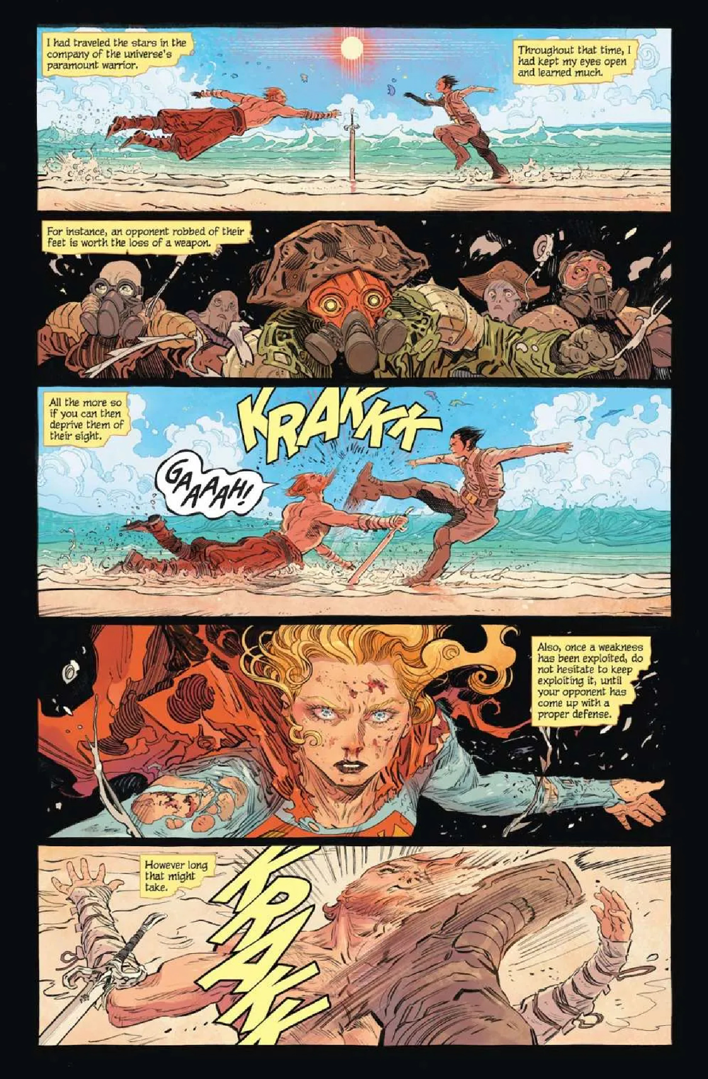Supergirl woman of tomorrow comic preview 8 page 5