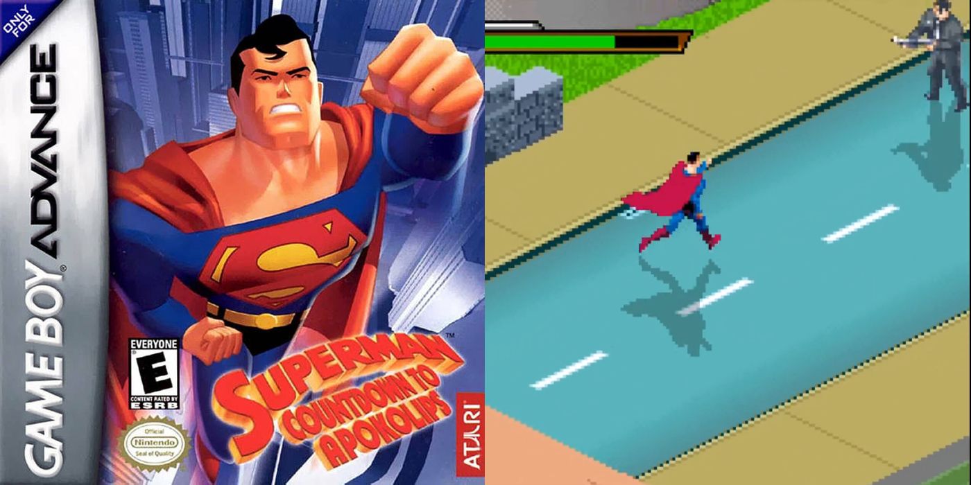 Superman : Countdown To Apokolips cover and screenshot.
