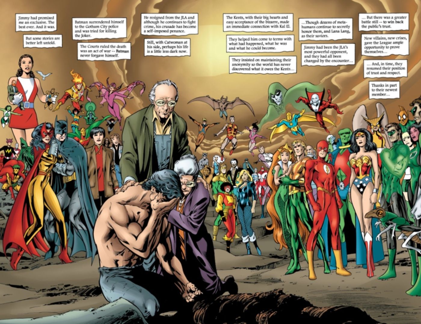 Superman Jonathan Martha Kent JLA Nail DC Comics