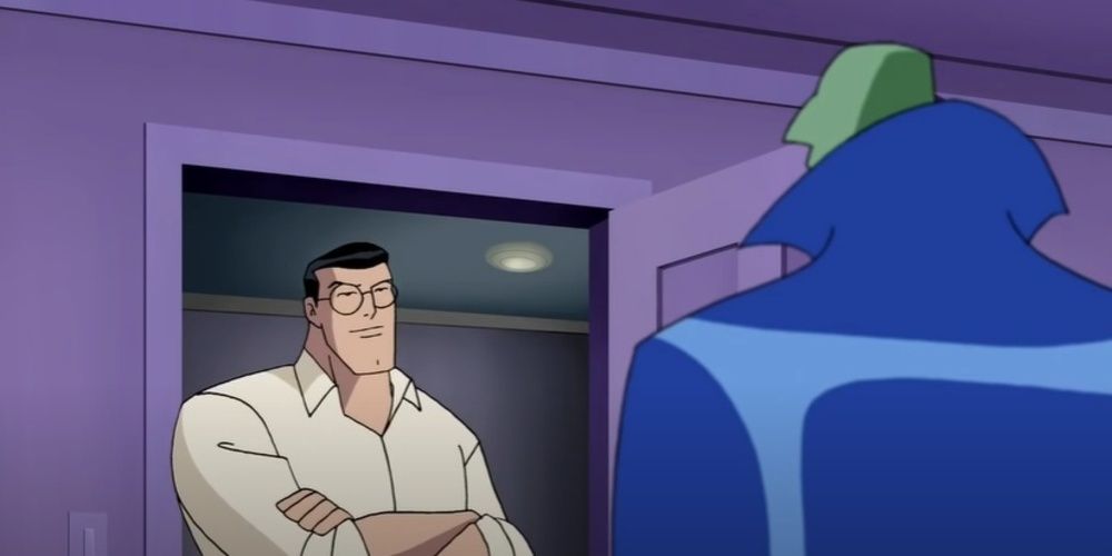 Superman talks to Martian Manhunter in Justice League 
