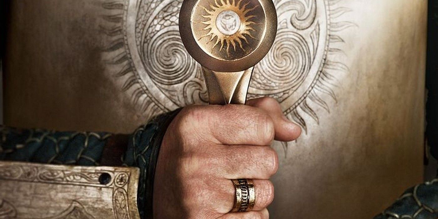 Sword hilt in Lord of the Rings Rings of Power