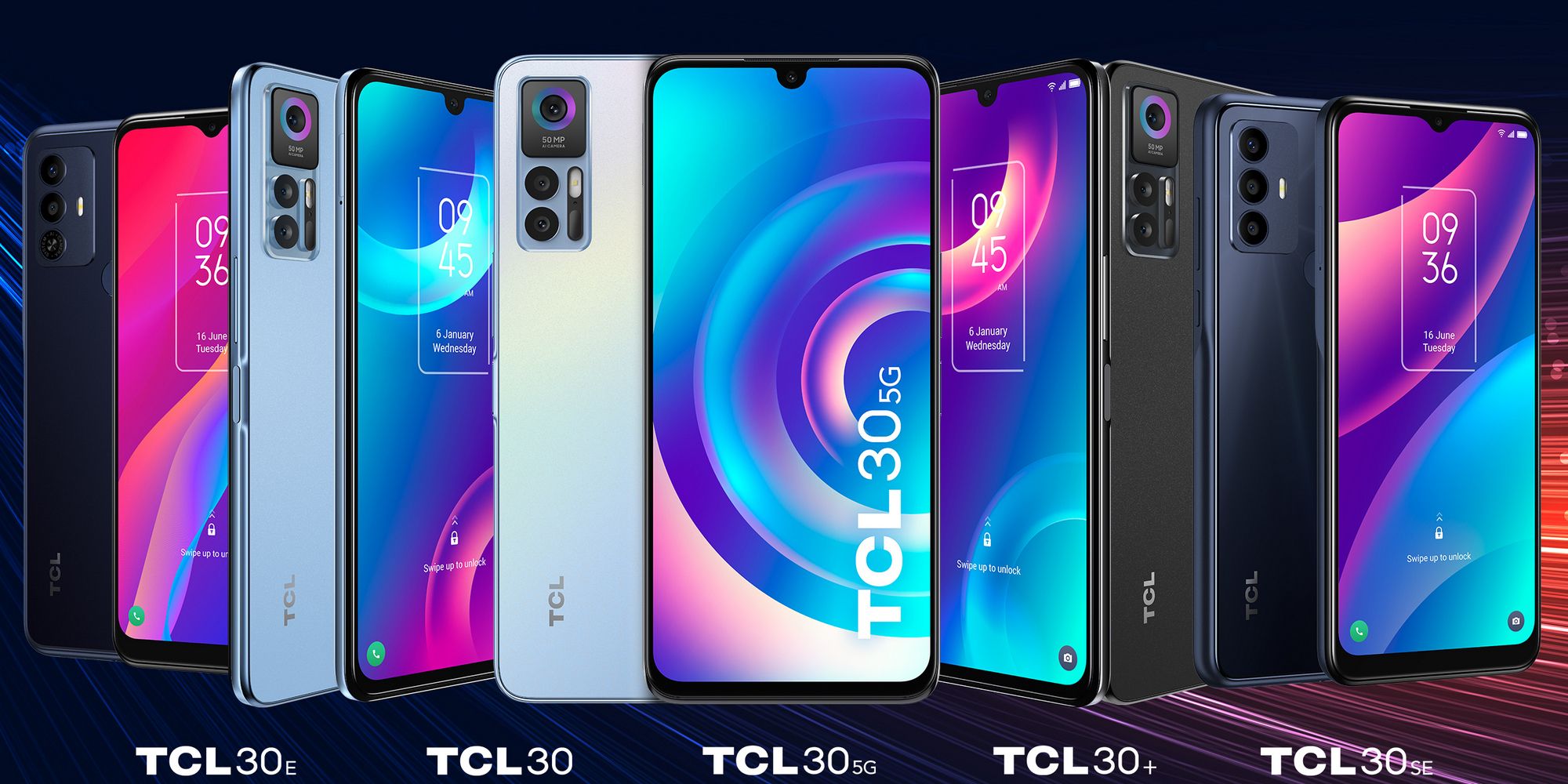 TCL 30 Series Phones Arrive With 50MP Cameras On A Budget TCL 30 Series Phones Arrive With 50MP Cameras On A Budget
