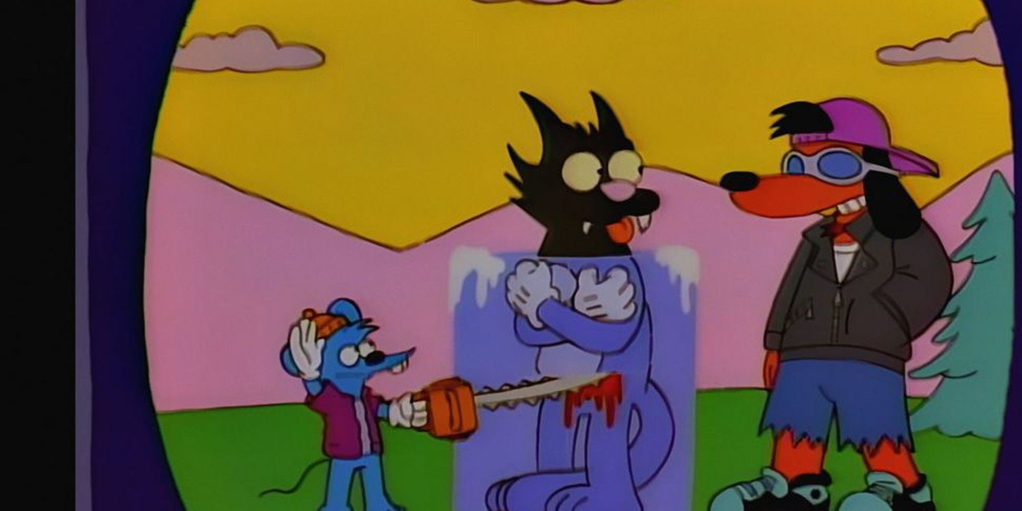 The Itchy Scratchy and Poochie Show on The Simpsons