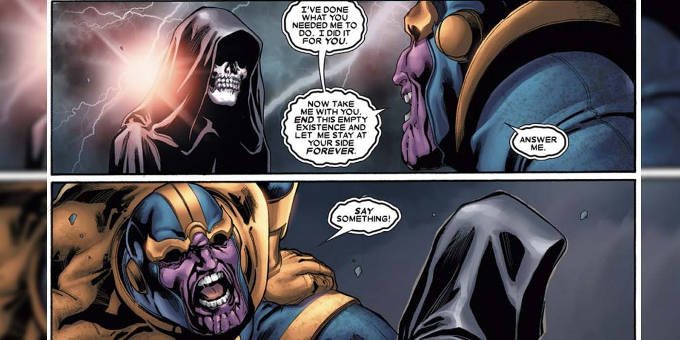 Thanos Death Sacrifice