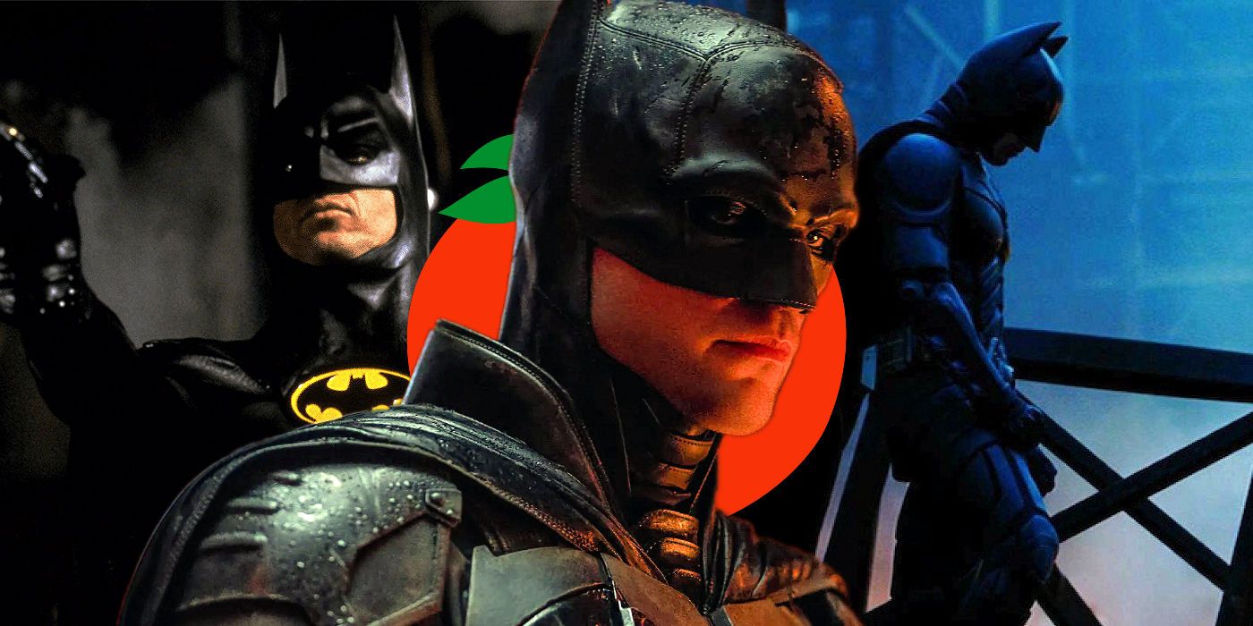 The Batman Rotten Tomatoes with Dark Knight and Batman 1989