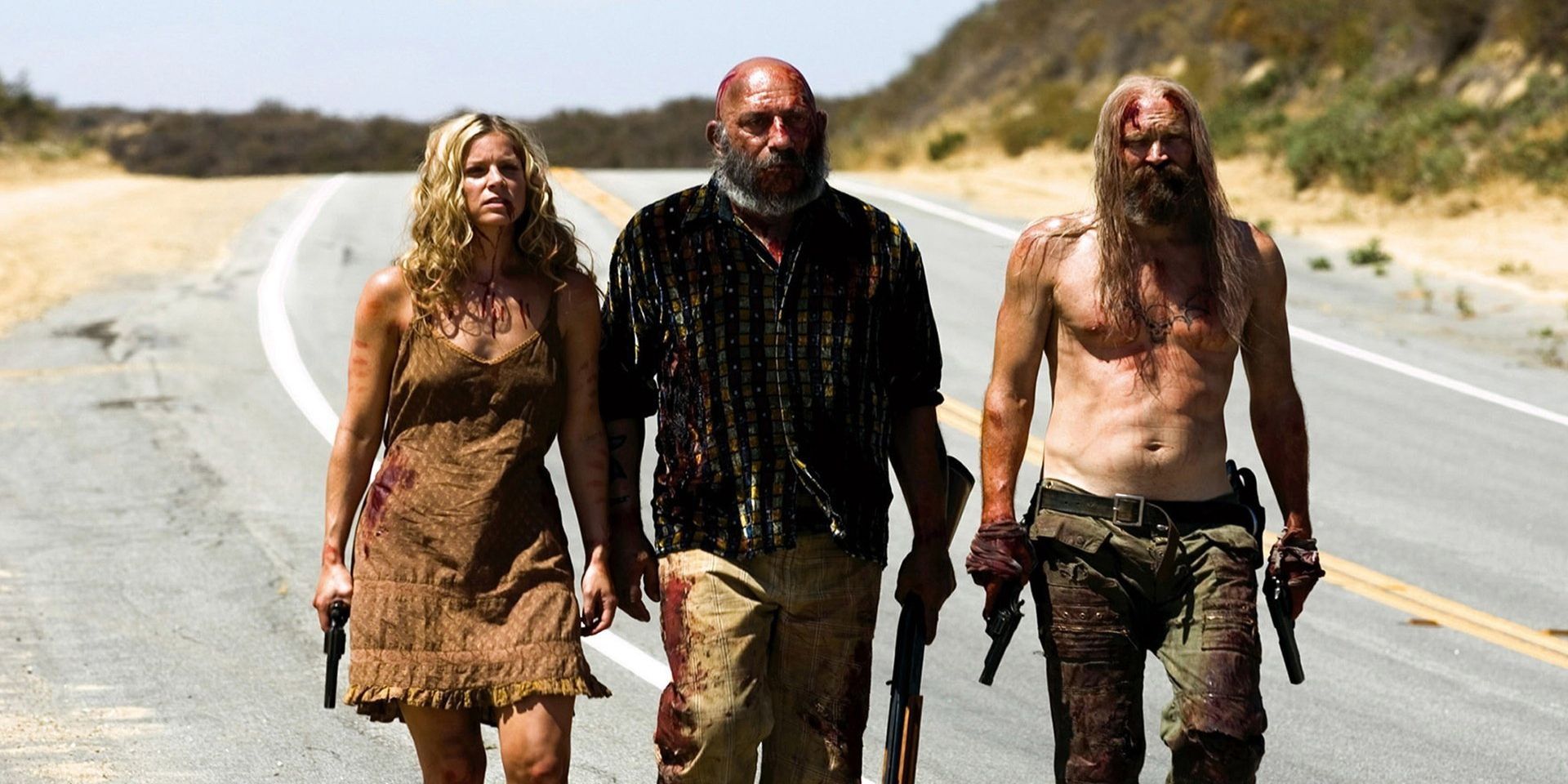 The Firefly family from Rob Zombies' The Devil's Rejects.