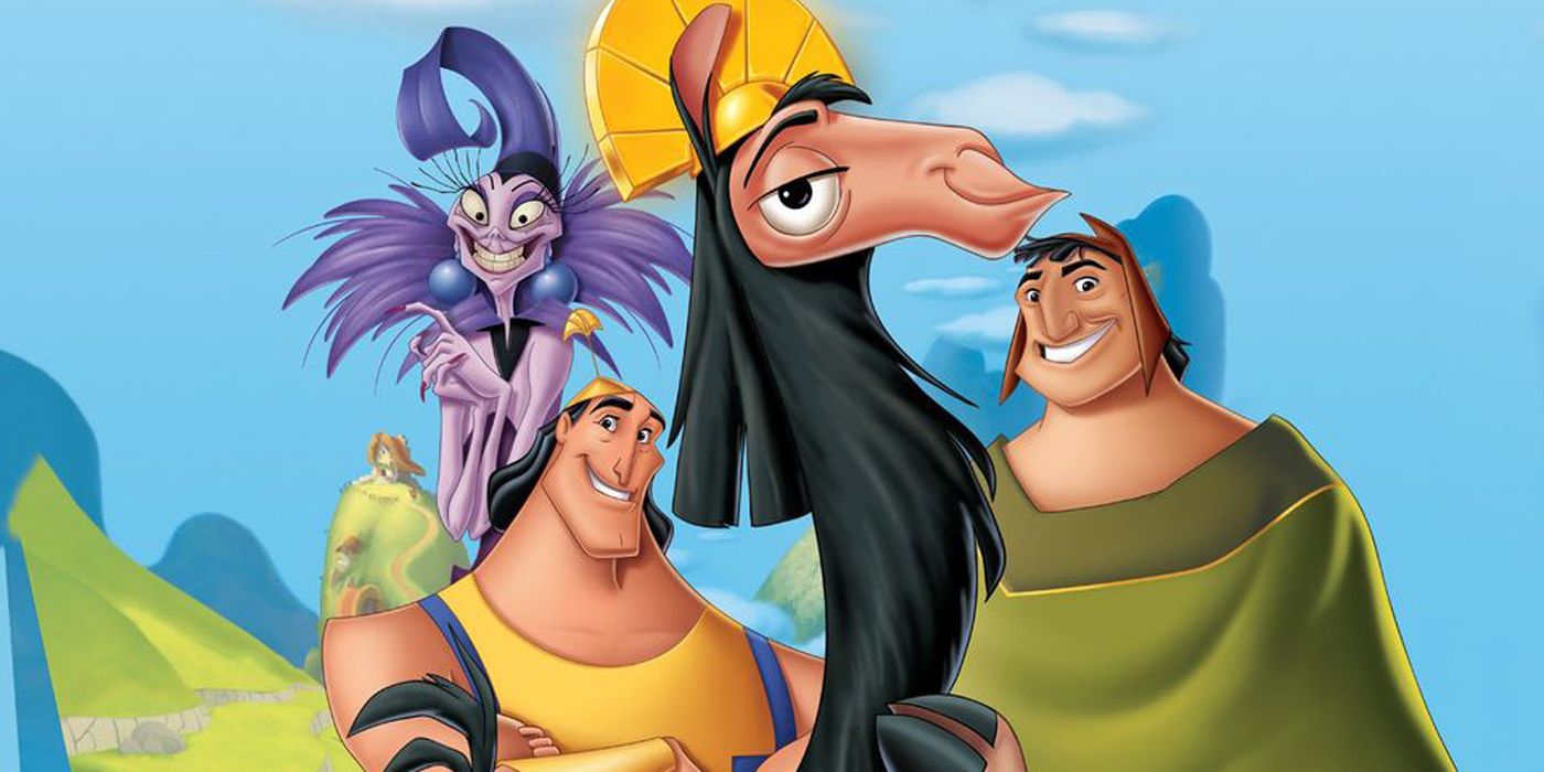 Main characters from The Emperor's New Groove.