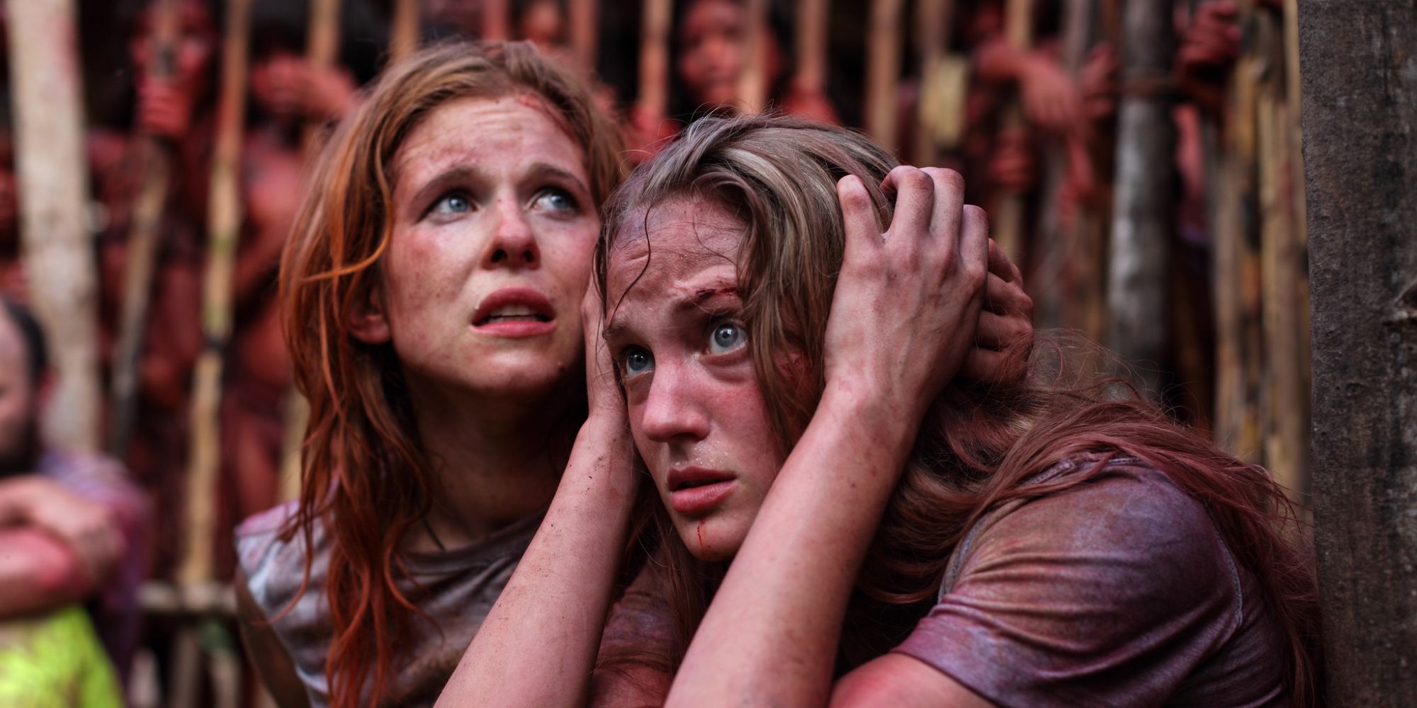 A still from the 2013 horror movie The Green Inferno.