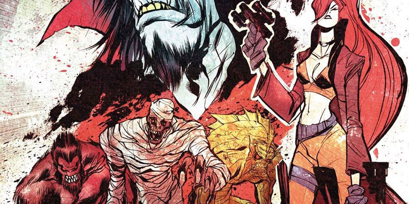 The Legion of Monsters in action in Marvel comics.