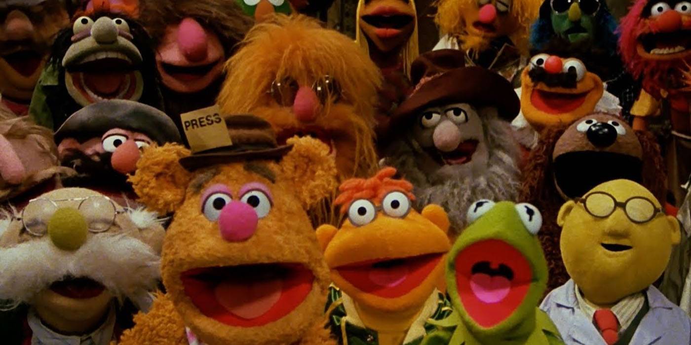 Os Muppets cantam no Happy Hotel em The Great Muppet Caper